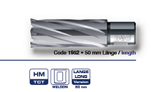 Сверла ∅ 12,0-60,0 твердосплавные корончатые L реж=50  1952 Bohrcraft