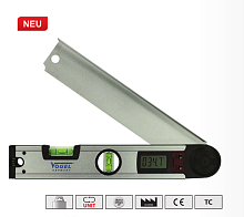 Угломер 0-228 цифровой - ватерпас Vogel