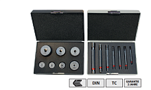 Наборы калибров резьбовых М3 - М12 ПР, НЕ, ПР-НЕ Vogel