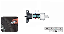 Глубиномер 0-25 цифровой протектора шин Vogel