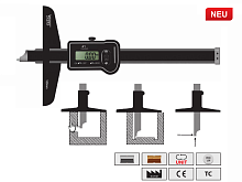 Штангенглубиномеры ШГЦ 300 - 800 со сменными колками Vogel