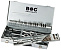 Набор  М3 - М12 метчиков, плашек, сверел 44 шт HSSE Bohrcraft