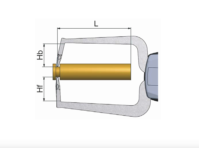 Кронциркули 10 - 30 наружные измерения IP67 Vogel