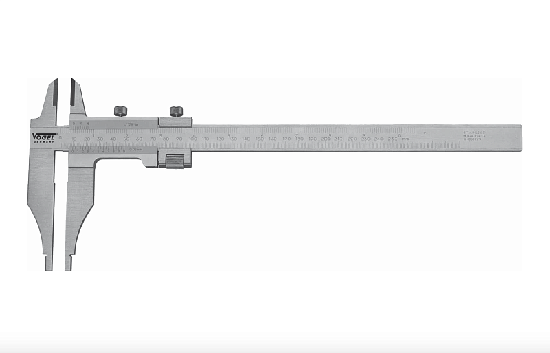 Штангенциркули ШЦ2 200 - 3500 двусторонние с винтом доводки Vogel