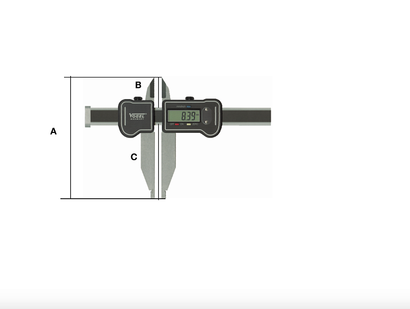 Штангенциркули ШЦЦ 300 - 800 с 2-мя подвижными губками