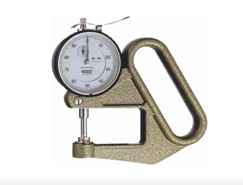 Толщиномеры 0-10х0,01 L для мягких материалов Vogel