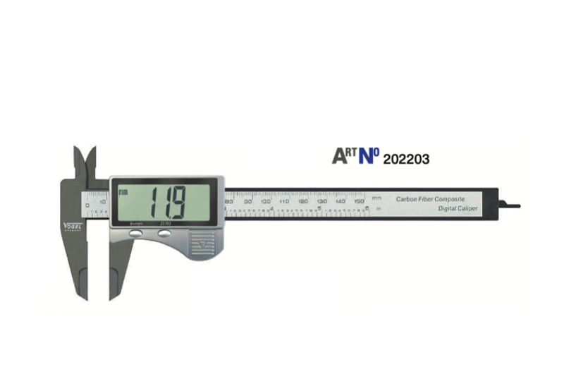 Штангенциркули ШЦЦ 100 и 150 из углепластика  Vogel