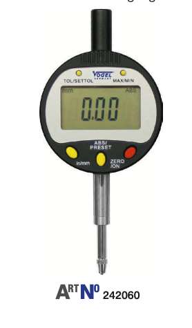 Индикаторы ИЧЦ 12,7 - 50,8 мм с выводом данных Vogel