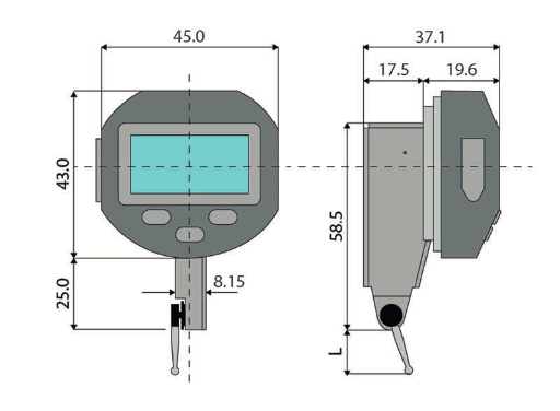 Индикаторы ИРБ  1,6 цифровой  IP 54 Vogel