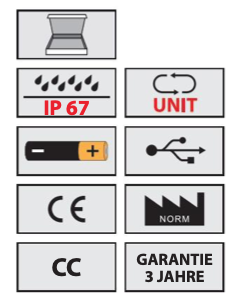 Кронциркули 10 - 30 наружные измерения IP67 Vogel