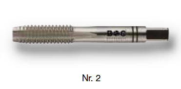 Метчики М1-М52 HSS №1, №2, №3 серия 4100 Bohrcraft