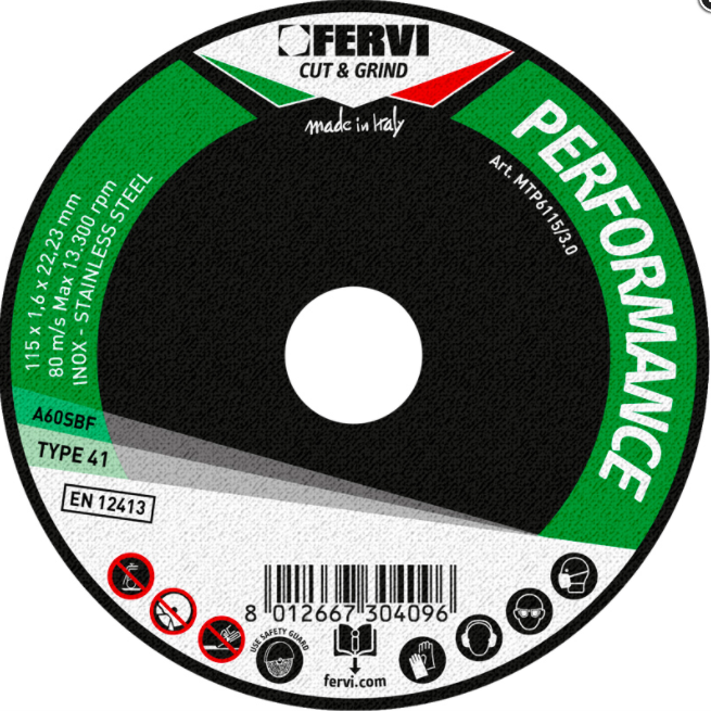 Круги отрезные MTP6 Fervi