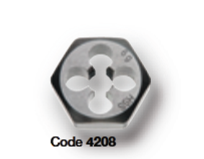 Плашки G1/8-G1 шестигранные из HSS Bohrcraft