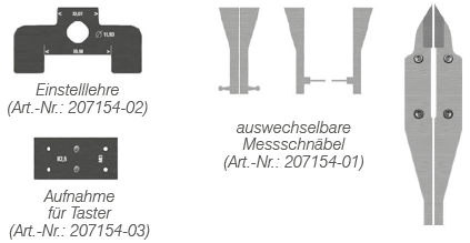 Штангенциркули ШЦЦ 300 - 1000 с 2-мя подвижными губками