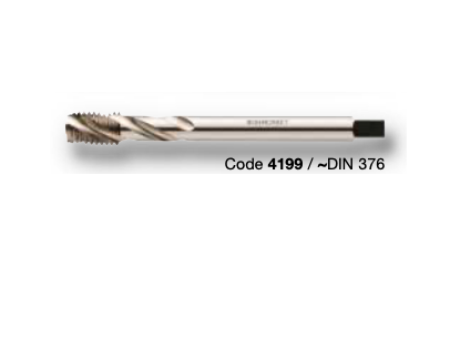 Метчики UNF 1/4' -  1' спиральные HSSE для глухих отверстий Bohrcraft