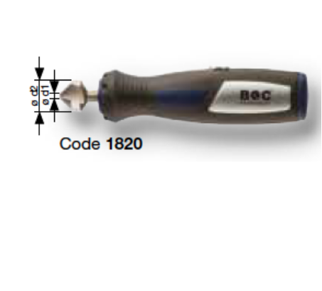 Зенковки  Ø 10,4 - 25 мм  90° HSS ручные 1820 Bohrcraft