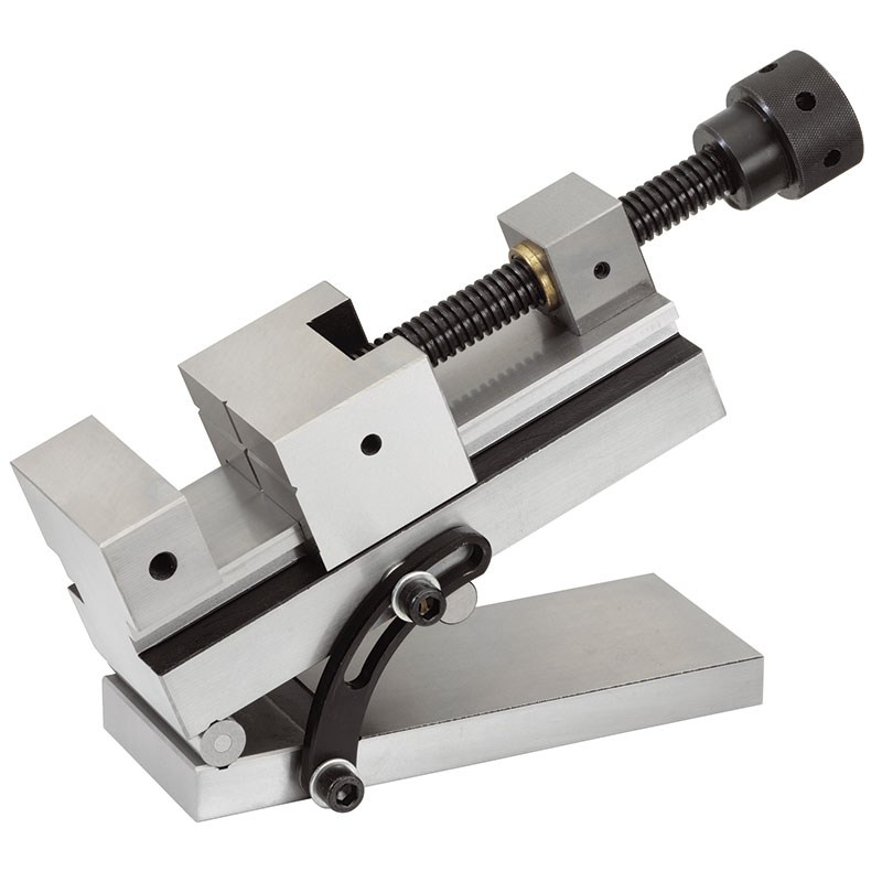 Тиски станочные угловые  0-45 град Fervi