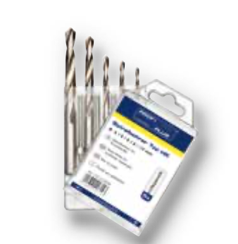 Наборы сверел HSSE с 3-мя реж гранями 1149 Bohrcraft